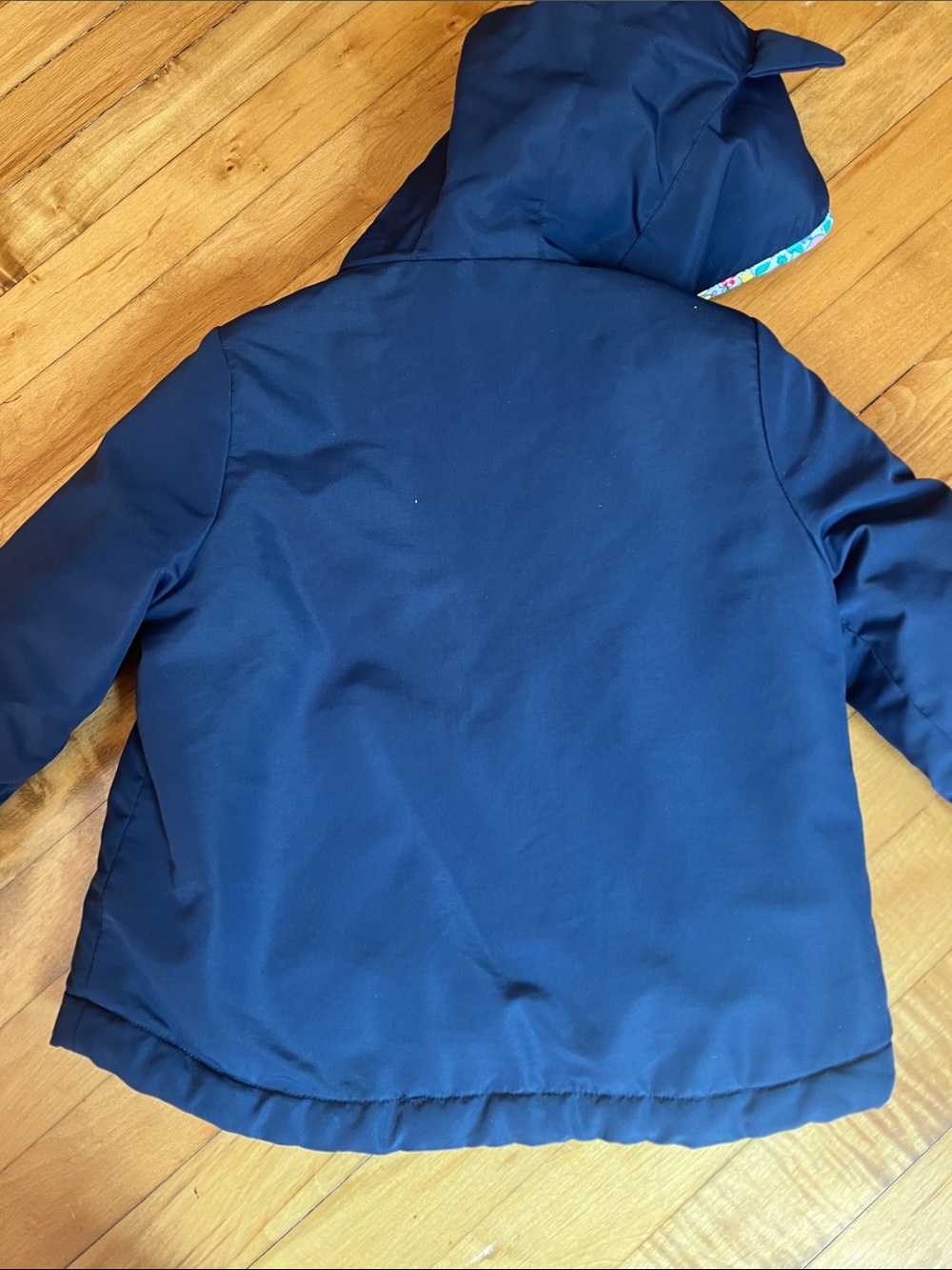 Mini Boden Sherpa-Lined Anorak Jacket Cat  2-3 years fall winter layering - Picture 5 of 5